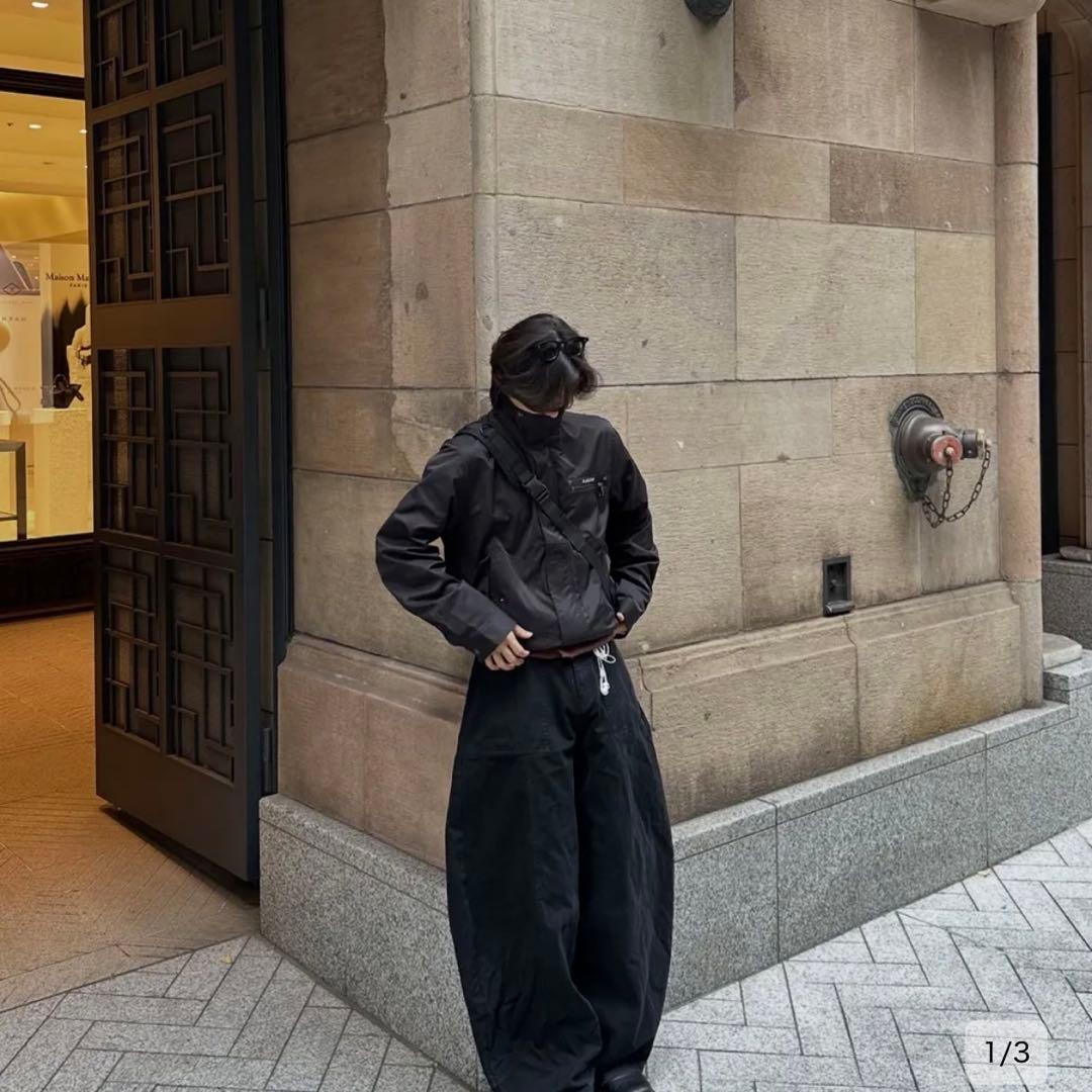 AAKAM High-Neck Button Jacket サイズ1