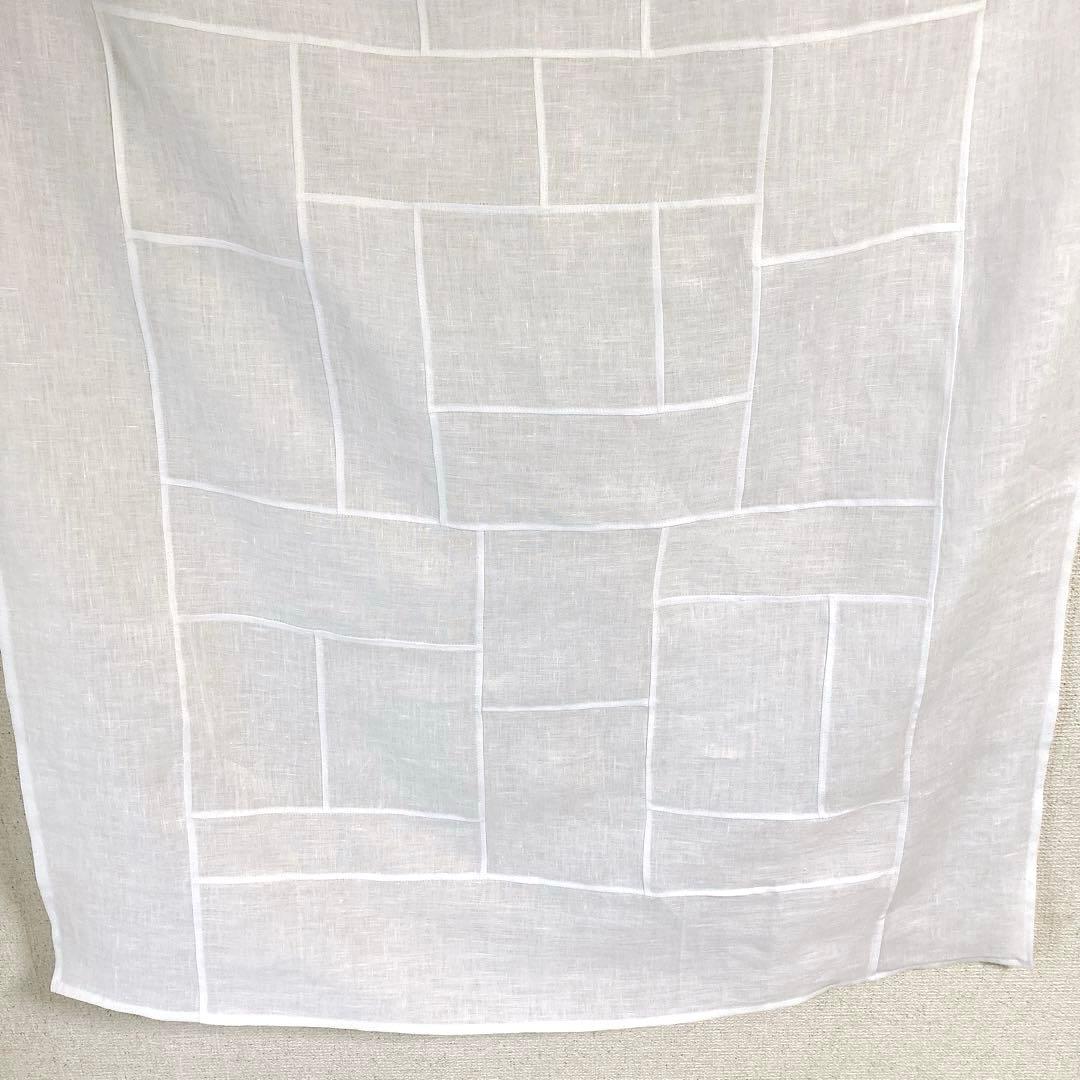ポジャギ　150×80 ホワイトリネン　No.195