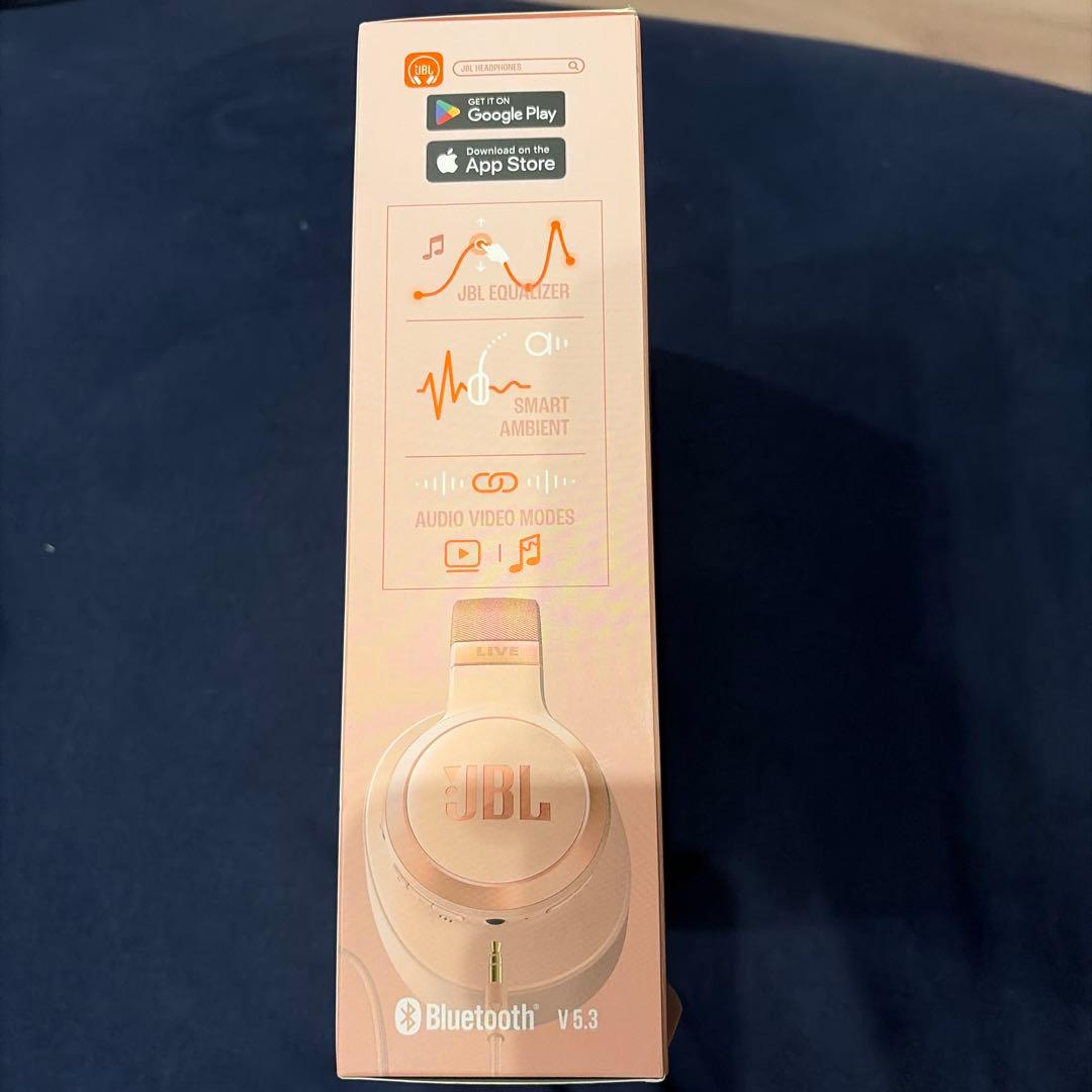 JBL LIVE 770NC ワイヤレスヘッドホン ベージュ　新品未開封