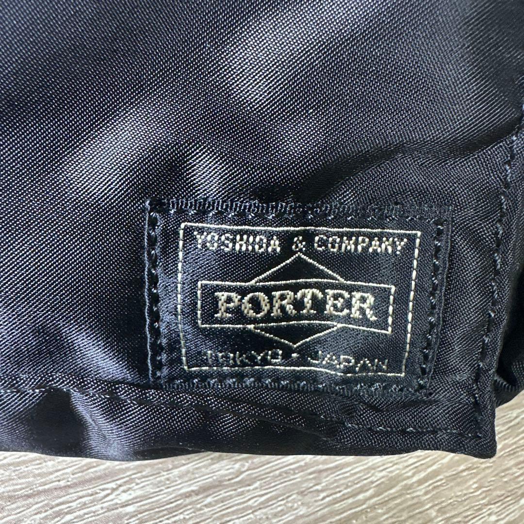 PORTER ポーター　タンカー　ウエストバッグ　ボディバッグ　ブラック