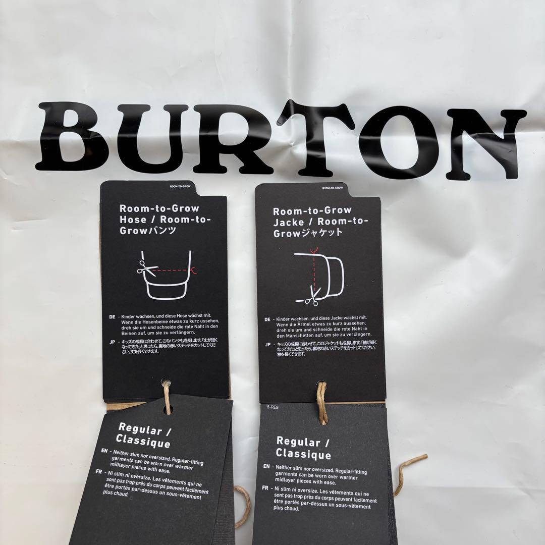 S*s様 撥水加工クリーニング済み　Burton 上下セット　グレー/ネイビー/