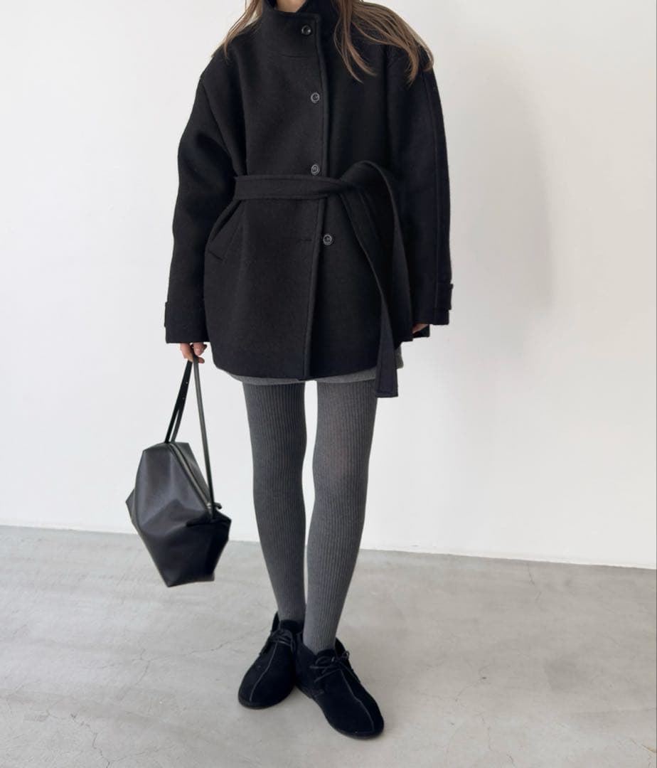 diggity　スタンドカラーオーバーコート