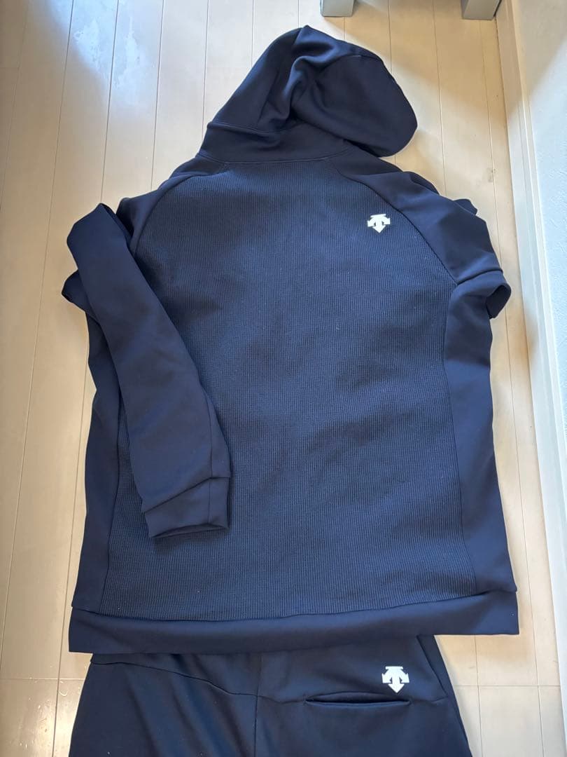 デサント move sport ネイビー ジャージ上下セット