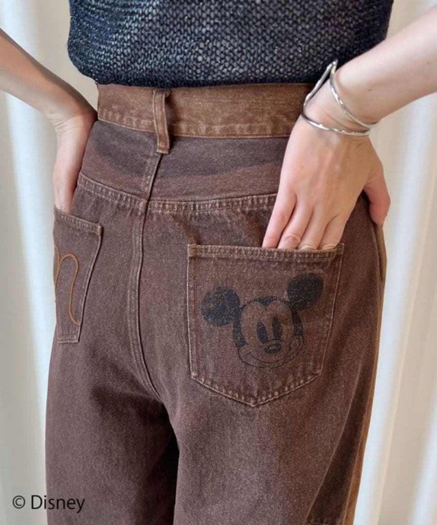 MICKEY DESIGN DENIM PANTS（24インチ）