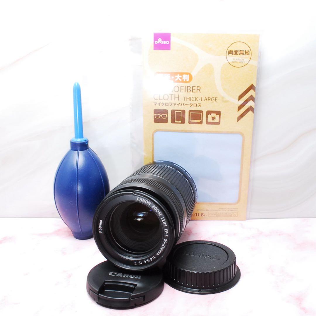 初めての望遠レンズに❤️Canon EF-S 55-250mm IS II