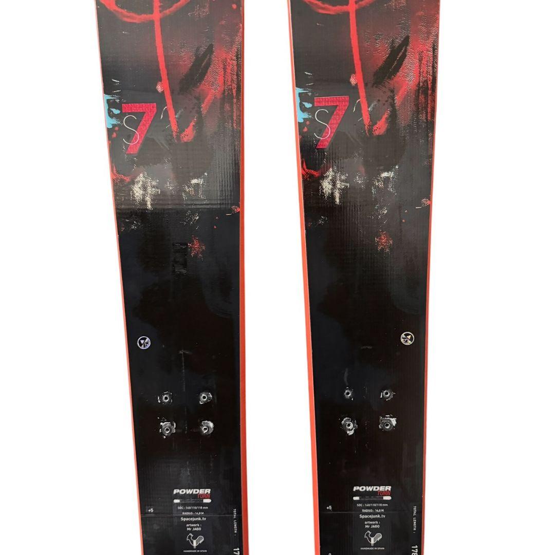 【ROSSIGNOL】 S7 スキー板 178cm バックカントリー　パウダー
