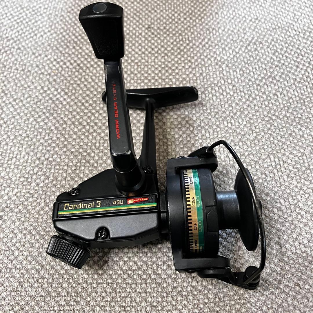 ABU Cardinal 3 オールド スピニング 動作品 希少 F6111