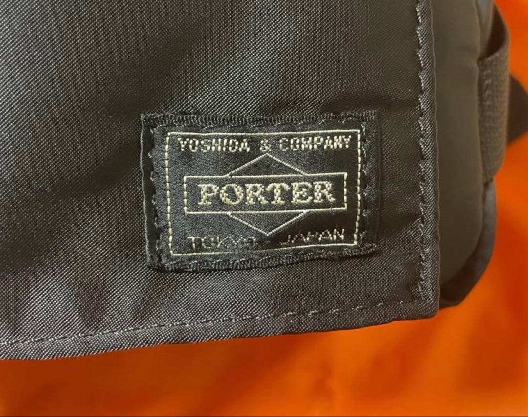 【未使用級】PORTER ポーター タンカー　ウエストバック 黒