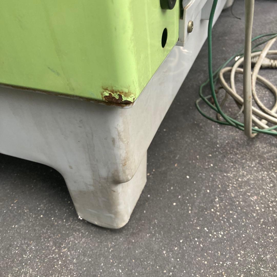 三菱　二層式洗濯機　千曲　CW-621G　緑　グリーン　動作確認済み　昭和レトロ