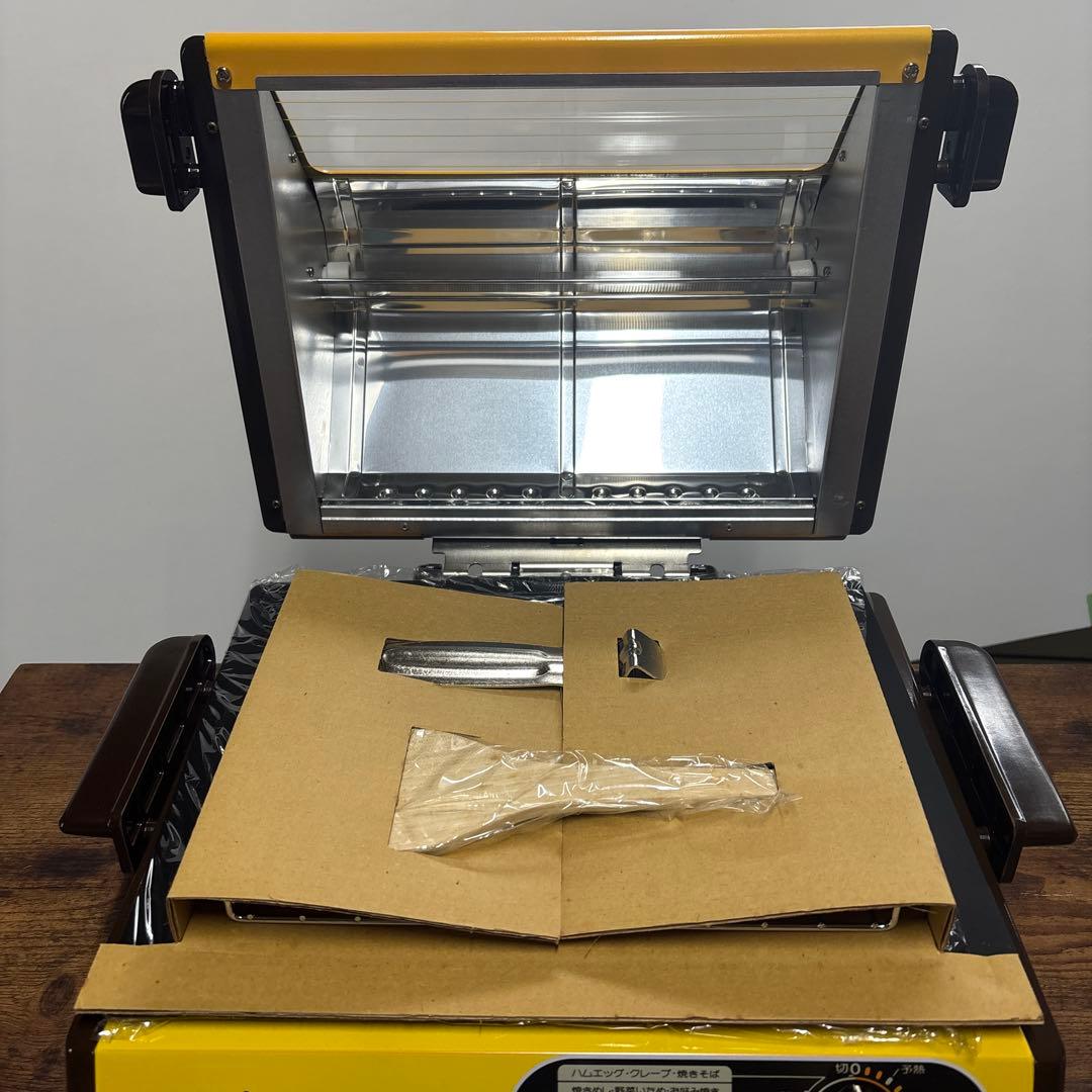 ヤングスナッカー ホクセイ EYS-100 オーブントースター イエロー希少