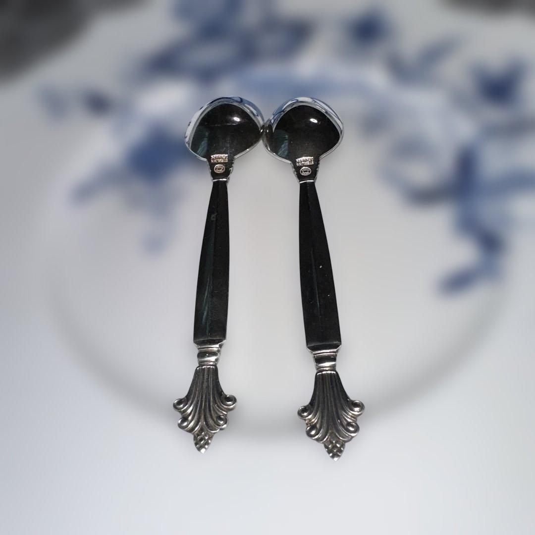 ジョージジェンセン、希少なコーヒースプーン　２本