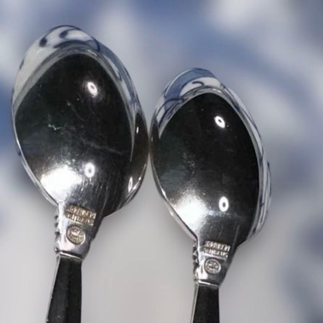ジョージジェンセン、希少なコーヒースプーン　２本