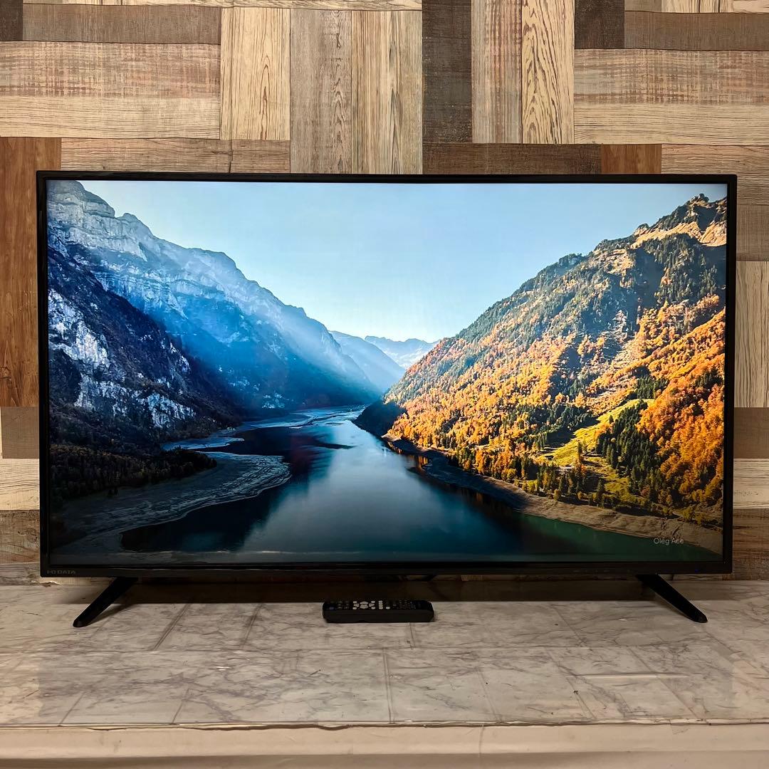 即日受渡❣️全国送料込 IO DATA 43インチ4K液晶モニタースピーカー内蔵