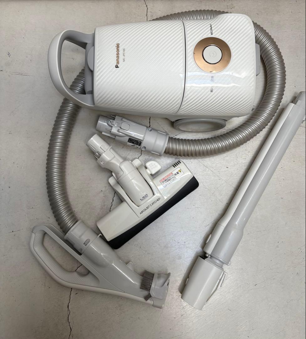 Panasonic 紙パック式掃除機 MC-JP510G ふとん清潔ノズル付き