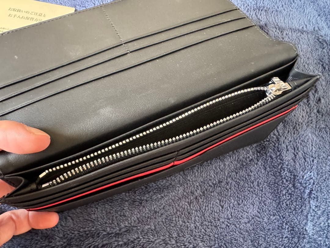 ノイインテレッセ × HRC ホンダ ブラック 長財布