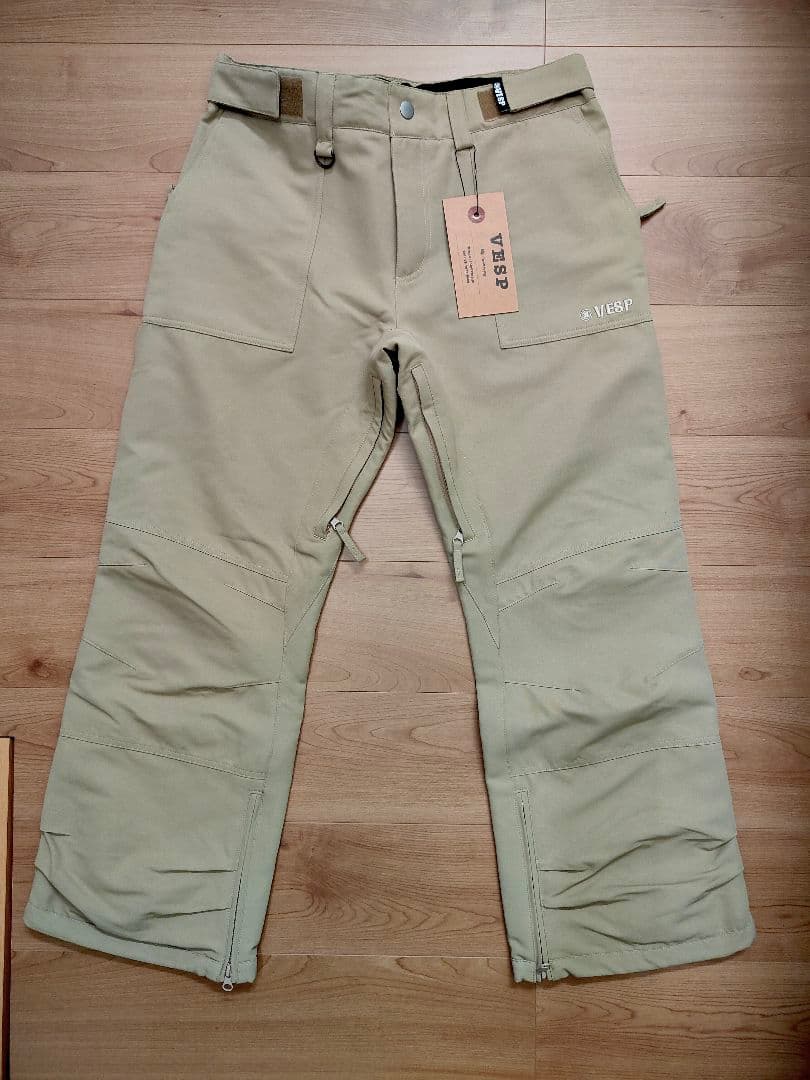 VESP べスプ スノーボード スノボ ウェア パンツ ユニセックス L カーキ