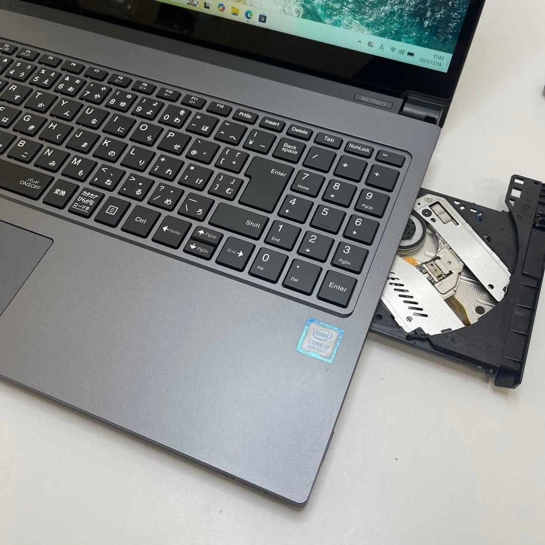 Windowsノート本体 #612 NEC LAVIE NX750/J i7-8550U 8GB 256G