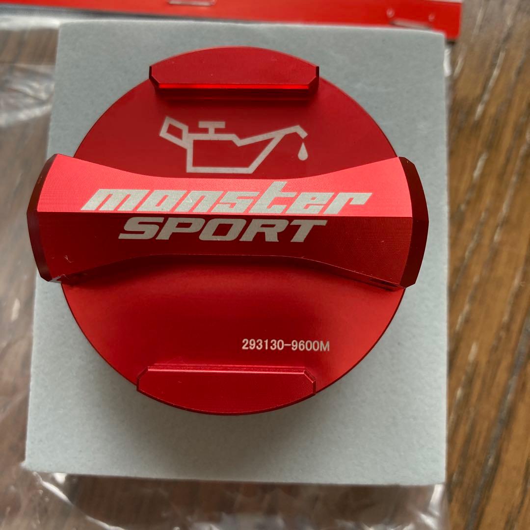 MONSTER SPORT オイルフィラーキャップ＆ ラジエーターキャップ