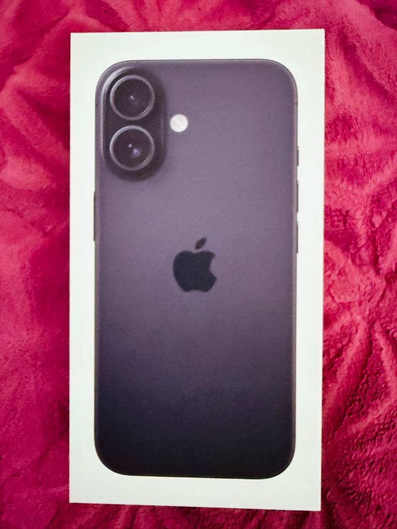 Apple iPhone 16 ブラック128GB 本体(未開封) SIMフリー