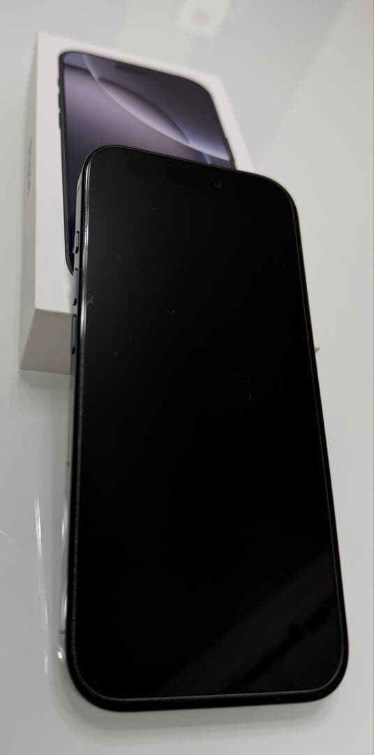 美品iphone 16PRO 256GB ブラックチタニウム バッテリー95%