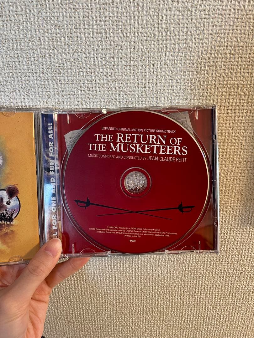 The Return of the Musketeers 格付けチェックCD