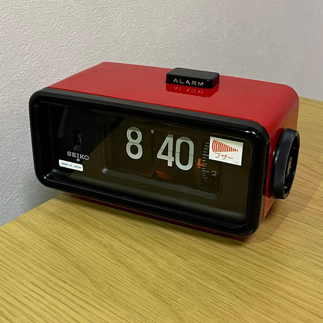 【メンテ済み・動作正常】元箱付き SEIKOパタパタ時計 DP-692T