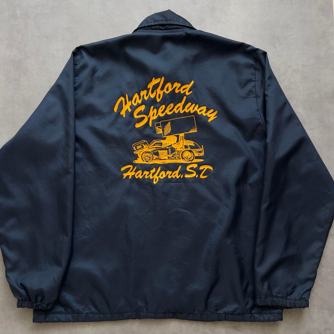 60s USA製 GemSportswear コーチジャケット チェーンステッチ