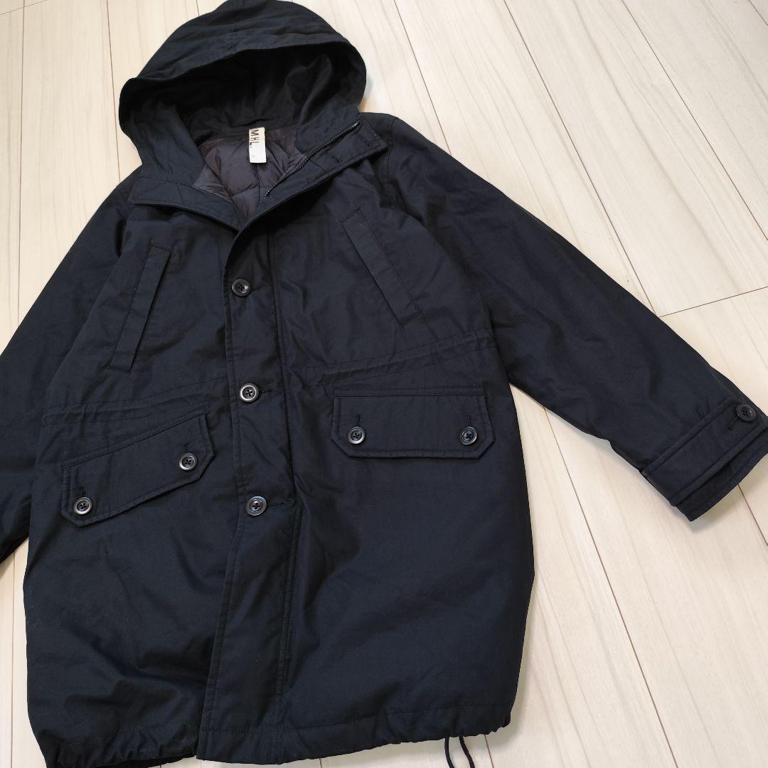 MHL. マーガレットハウエル N-3B型 ダウンモッズコート ブラック 2