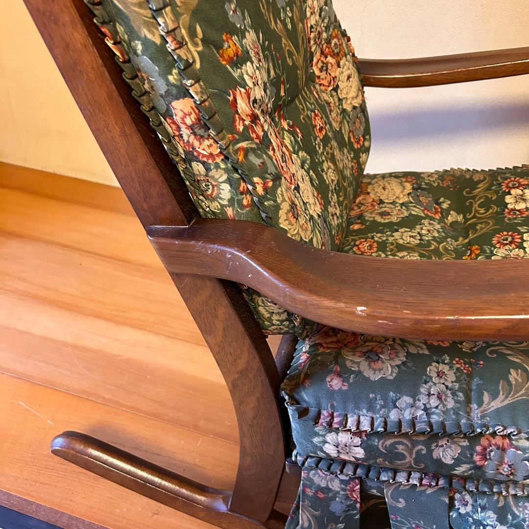 冬におすすめソファ 美品　人気　飛騨産業　キツツキ　ロッキングチェア