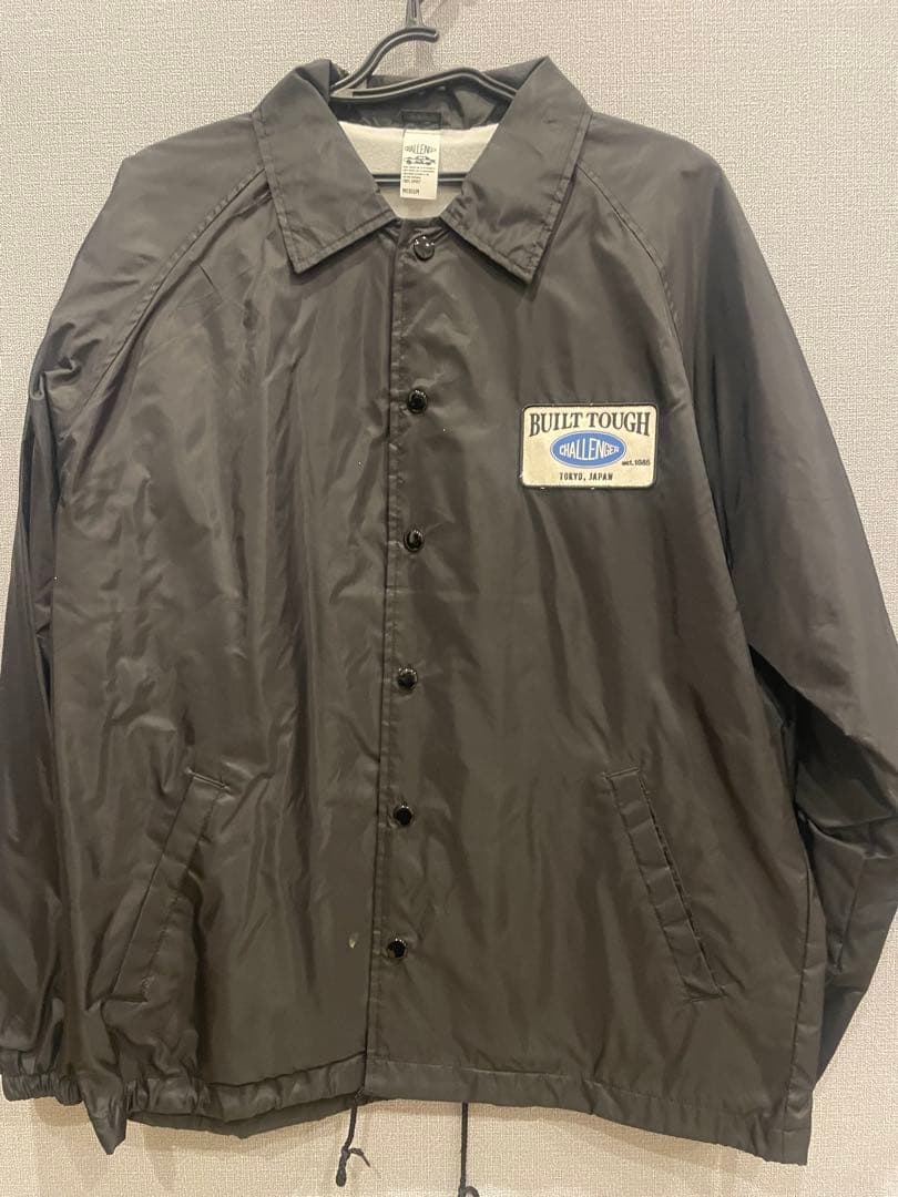 CHALLENGER ブラックナイロンジャケット M