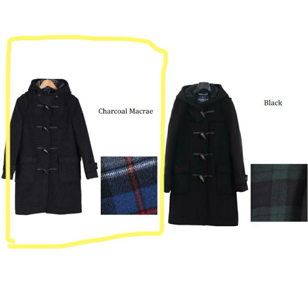 [定価53000円] 公式 英国製ロングダッフルコート ERICA