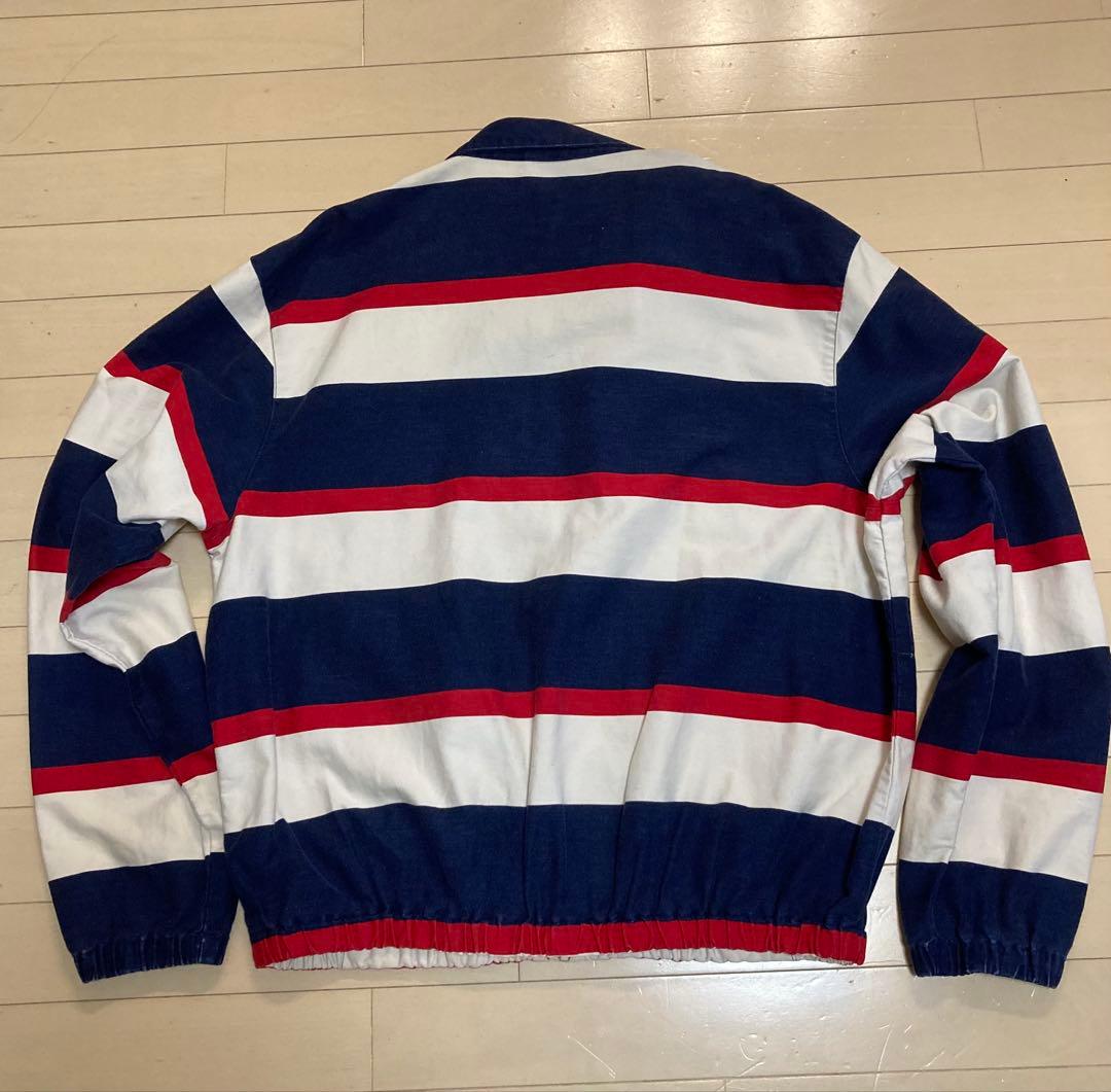 希少　80's USA製　ラルフローレン　スウィングトップ　ボーダー柄　XL