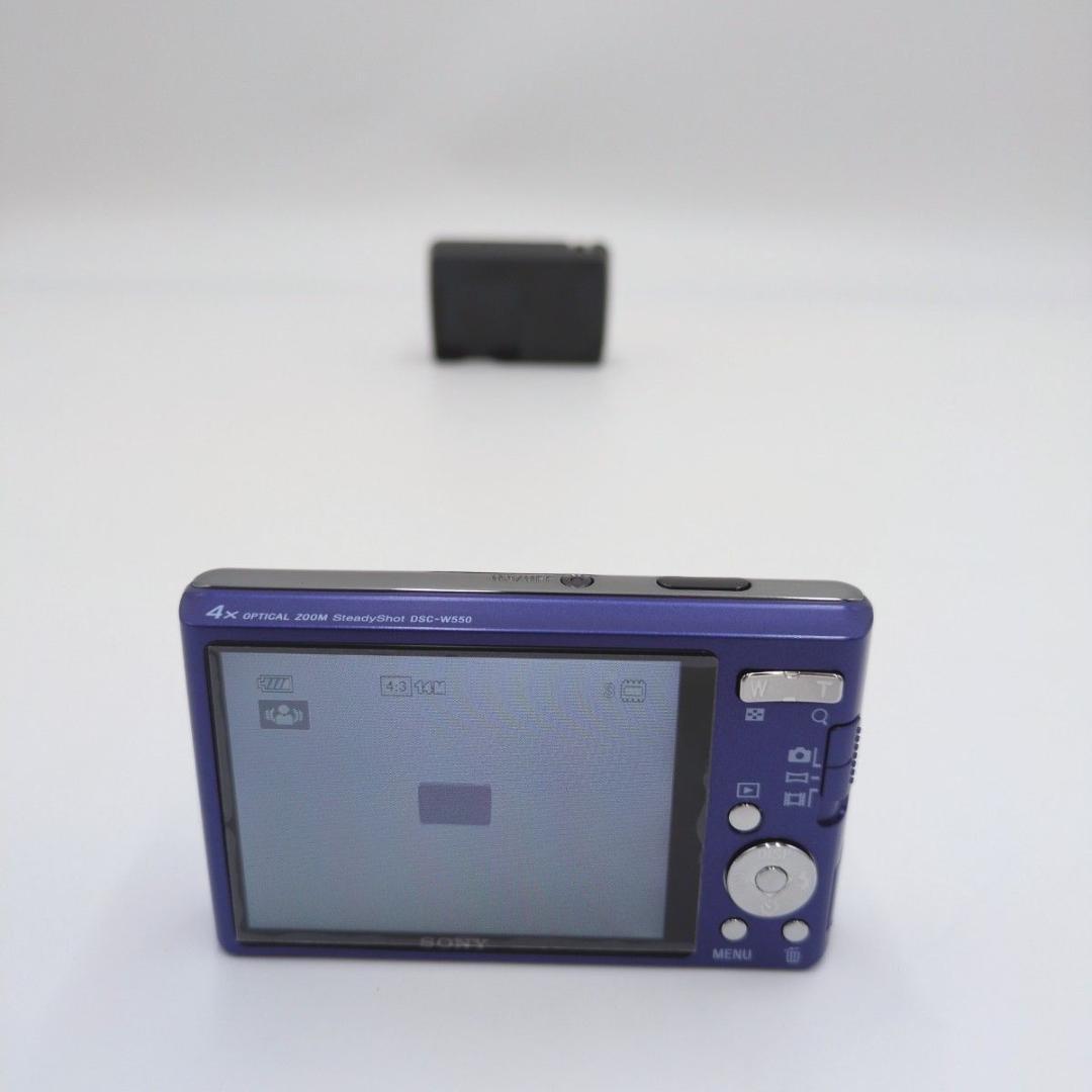 未使用級 SONY Cyber-shot 1410万画素 W550 ブルー