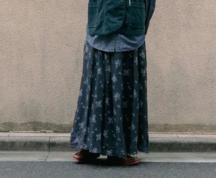 専用です‼️ネストローブ　ヴェリテクールフラワープリントスカート