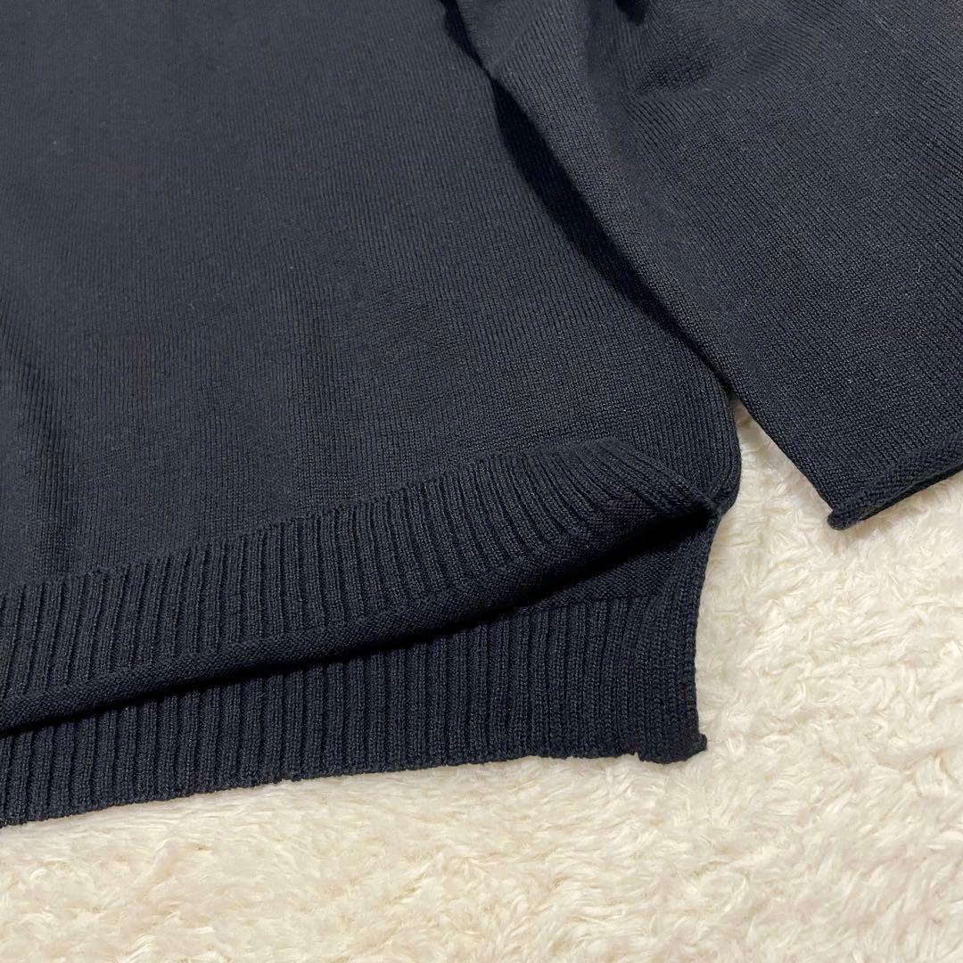 ヨウジヤマモトプールオム カシミヤ混 バックエンブロイダリー ニット