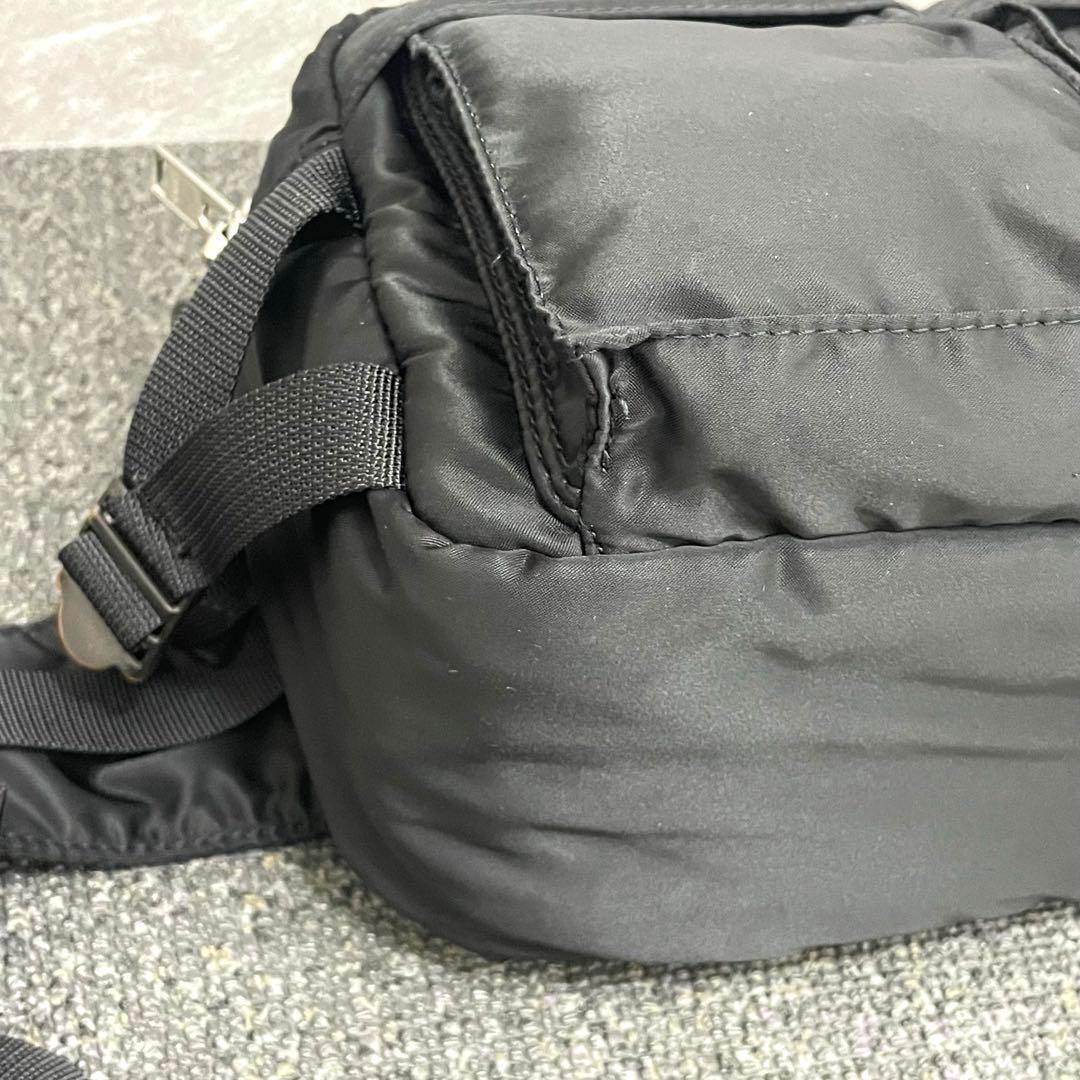 人気 美品✨ PORTER タンカー ウエストバック 黒 ヒップバッグ