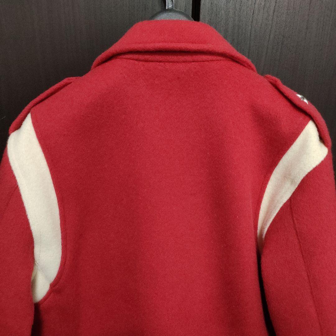 SCHOTT×STUSSY　コート　レッド