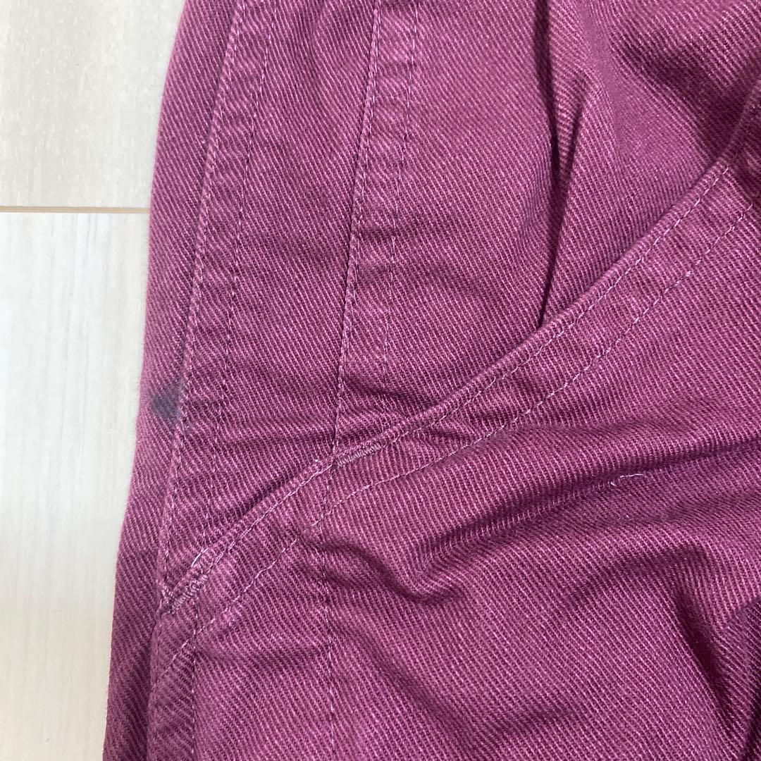 ★新品未使用訳ありMACTOOLSつなぎバーガンディL★