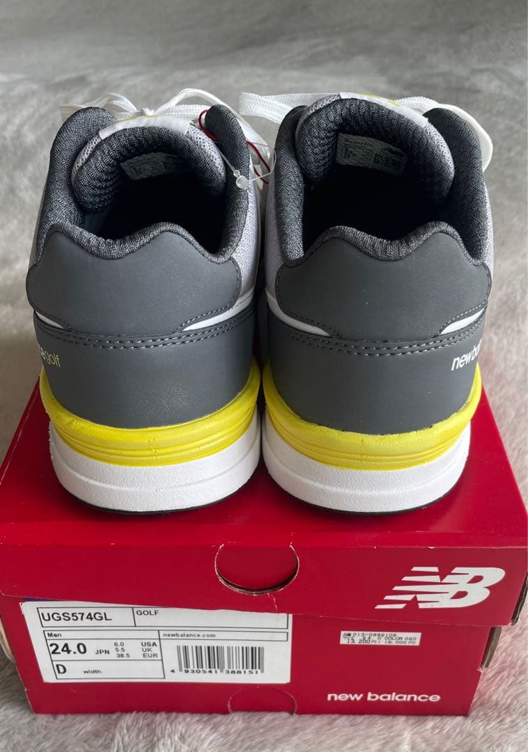 新品未使用！New Balance574 レディースゴルフシューズ