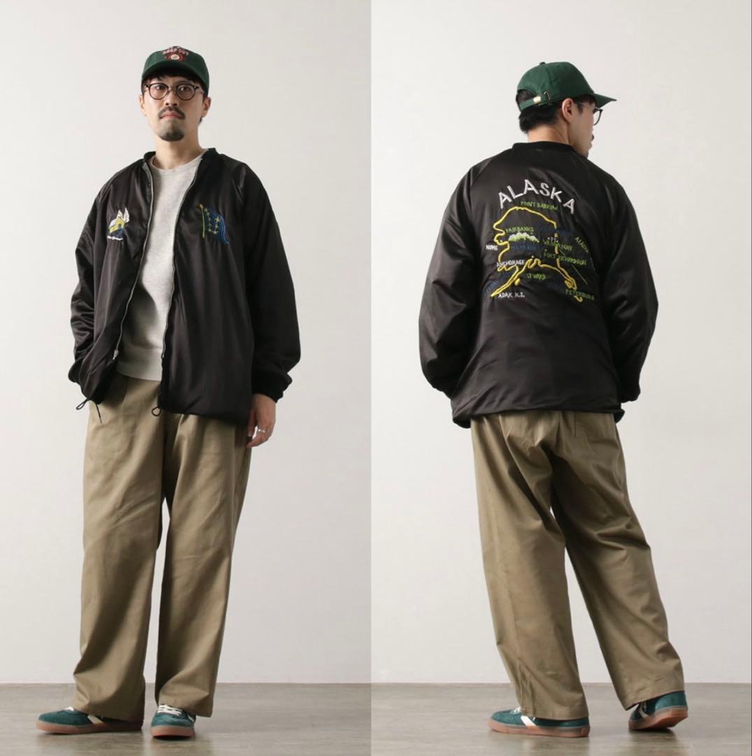 半額　最終値下げ　スカジャン THRIFTY LOOK リバーシブル　アラスカ