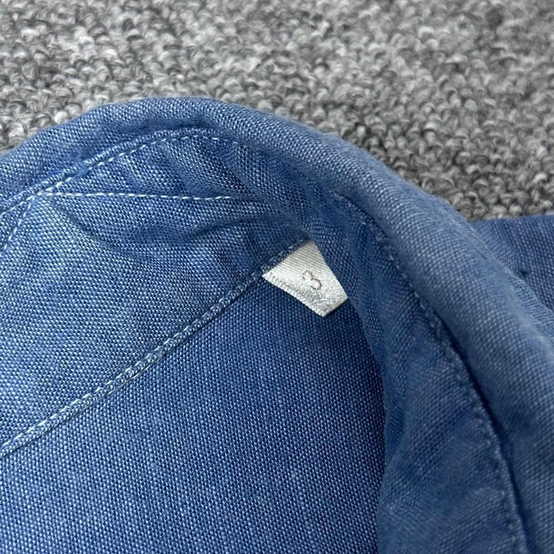 COMOLI ベタシャン 長袖 シャンブレーシャツ コモリ