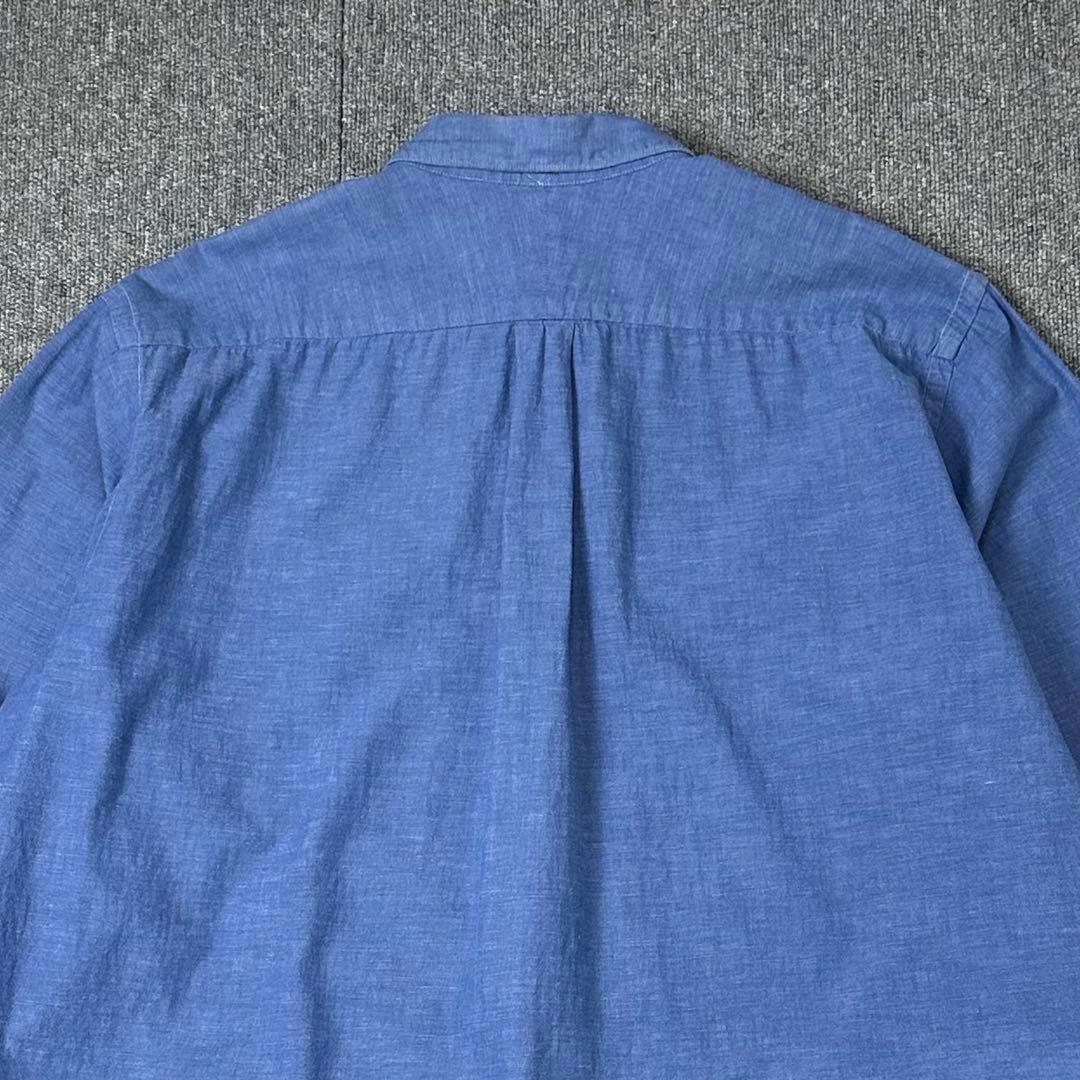 COMOLI ベタシャン 長袖 シャンブレーシャツ コモリ