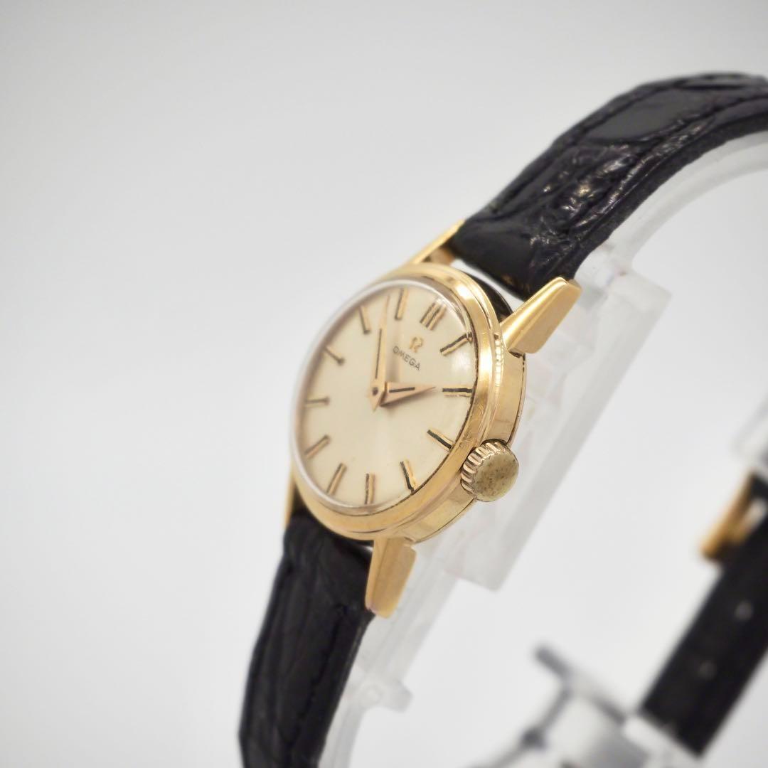 専用531【希少】OMEGA　時計　手巻き　レディース　金張り ゴールド