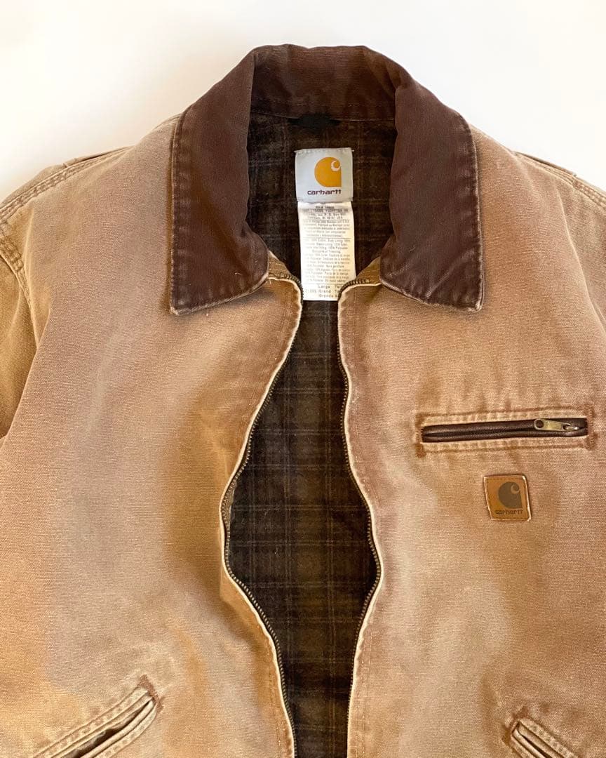 00s carhartt detroit jacket J97 裏地チェック