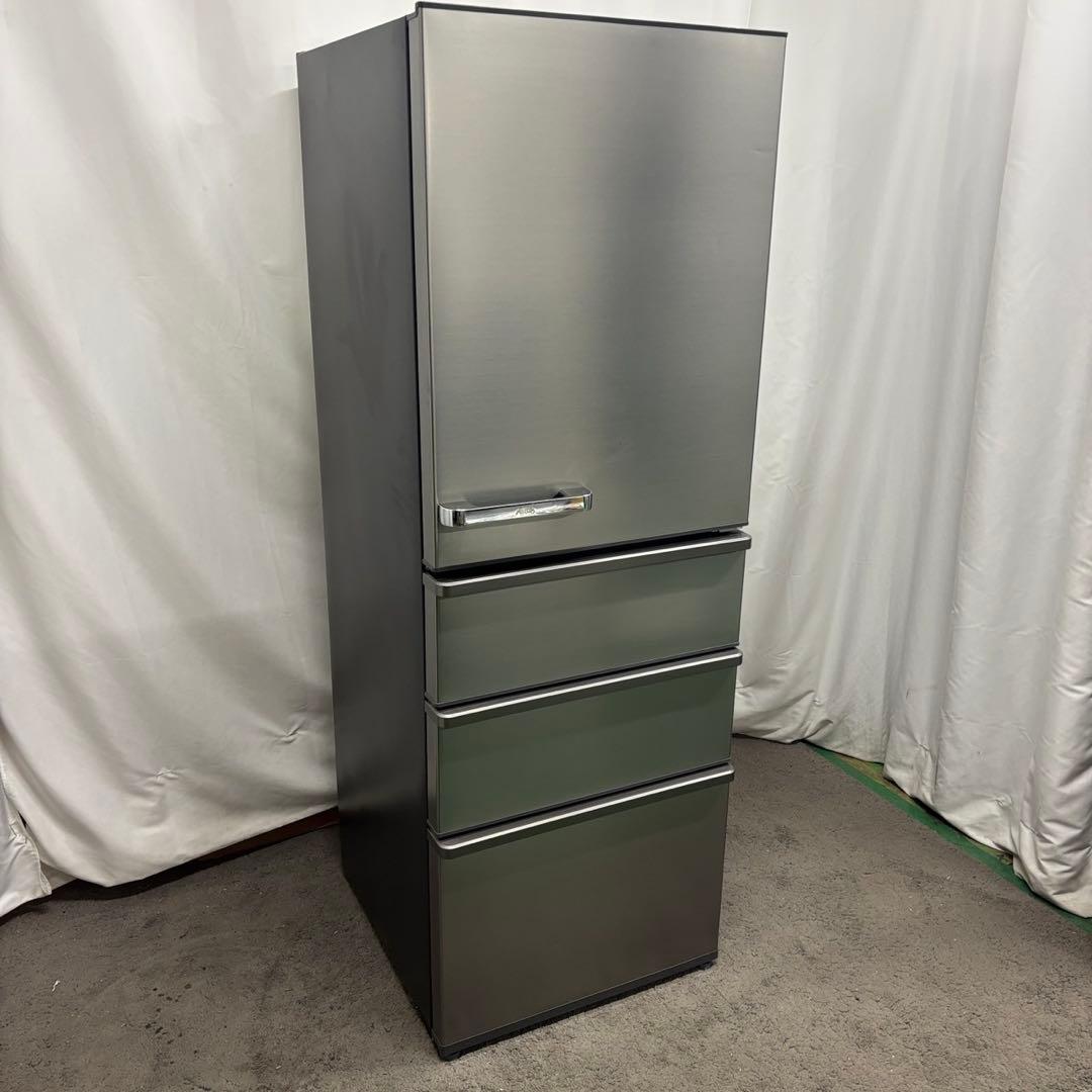 155⭕️冷蔵庫　アクア　300ℓ〜400ℓ　大型　安い　綺麗　右開　設置無料