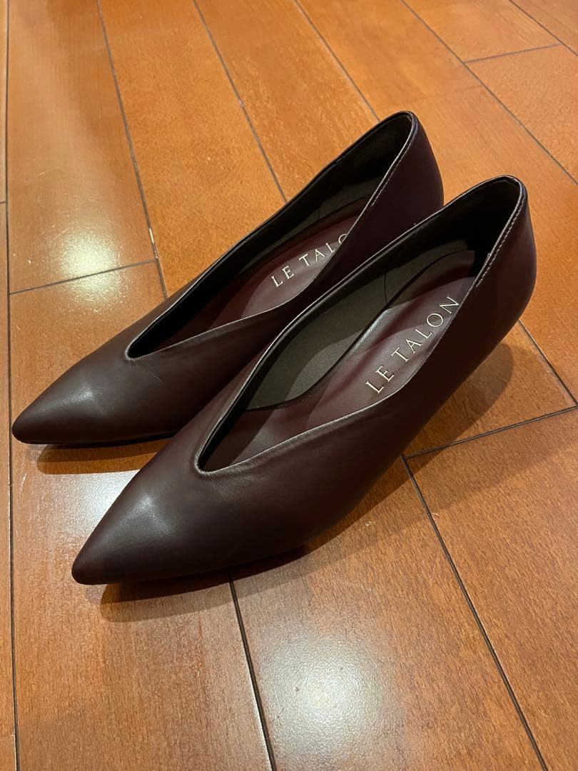 LE TALON ルタロン 4.5cmポインテッドハイバンプパンプス