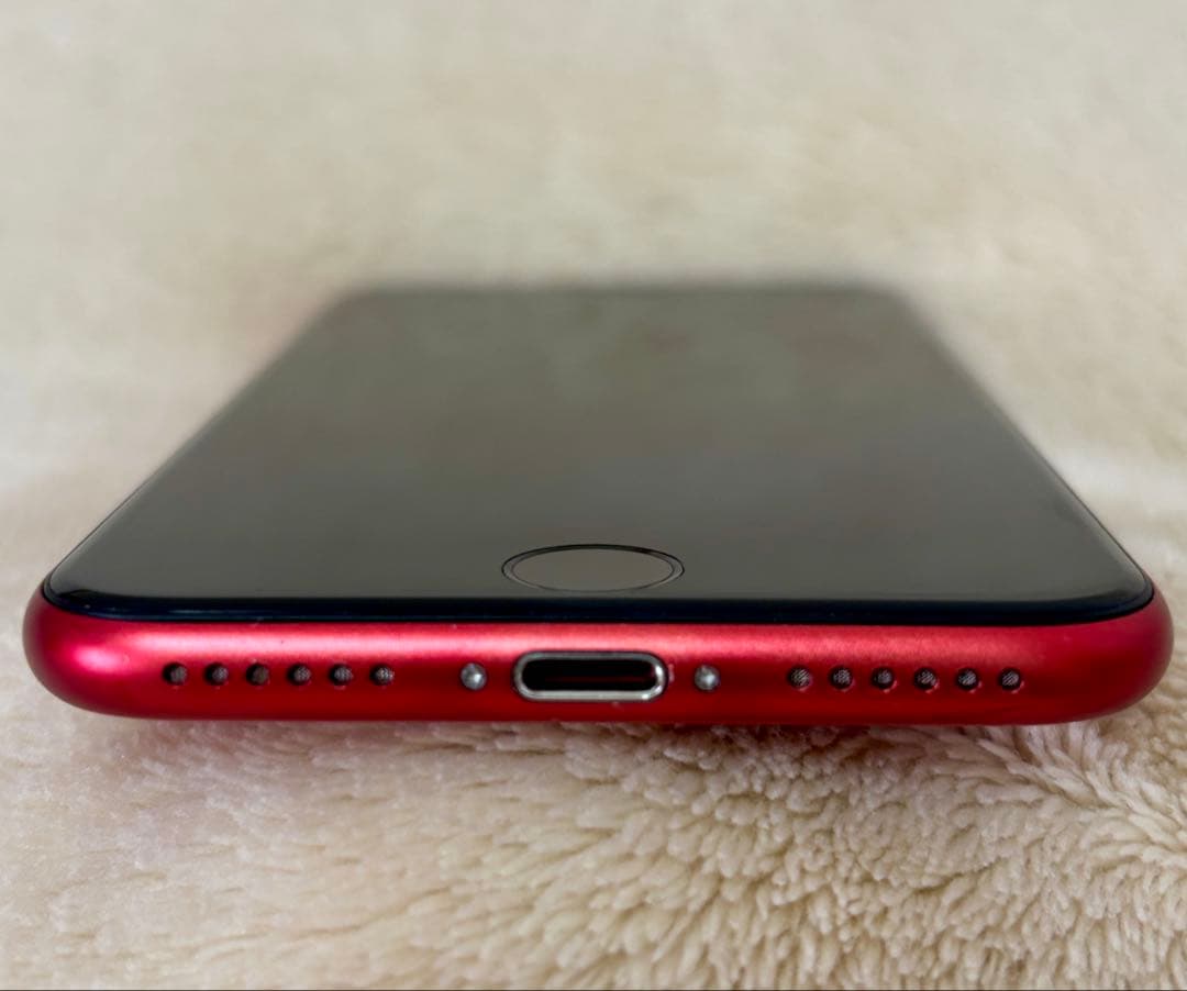 iPhone SE 2 128GB レッド 赤 SIMフリー純正バッテリー82%