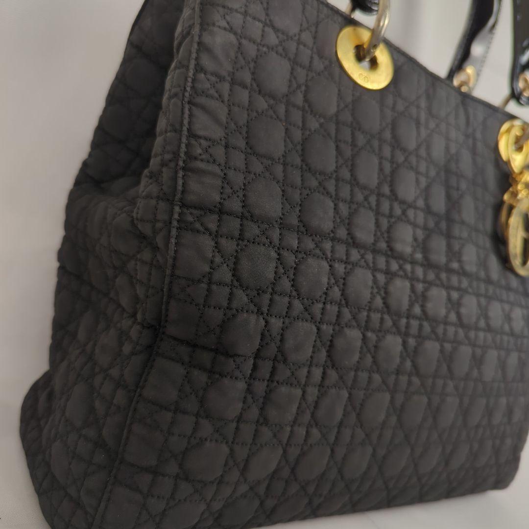 Christian Dior レディディオール カナージュ ハンドバッグ