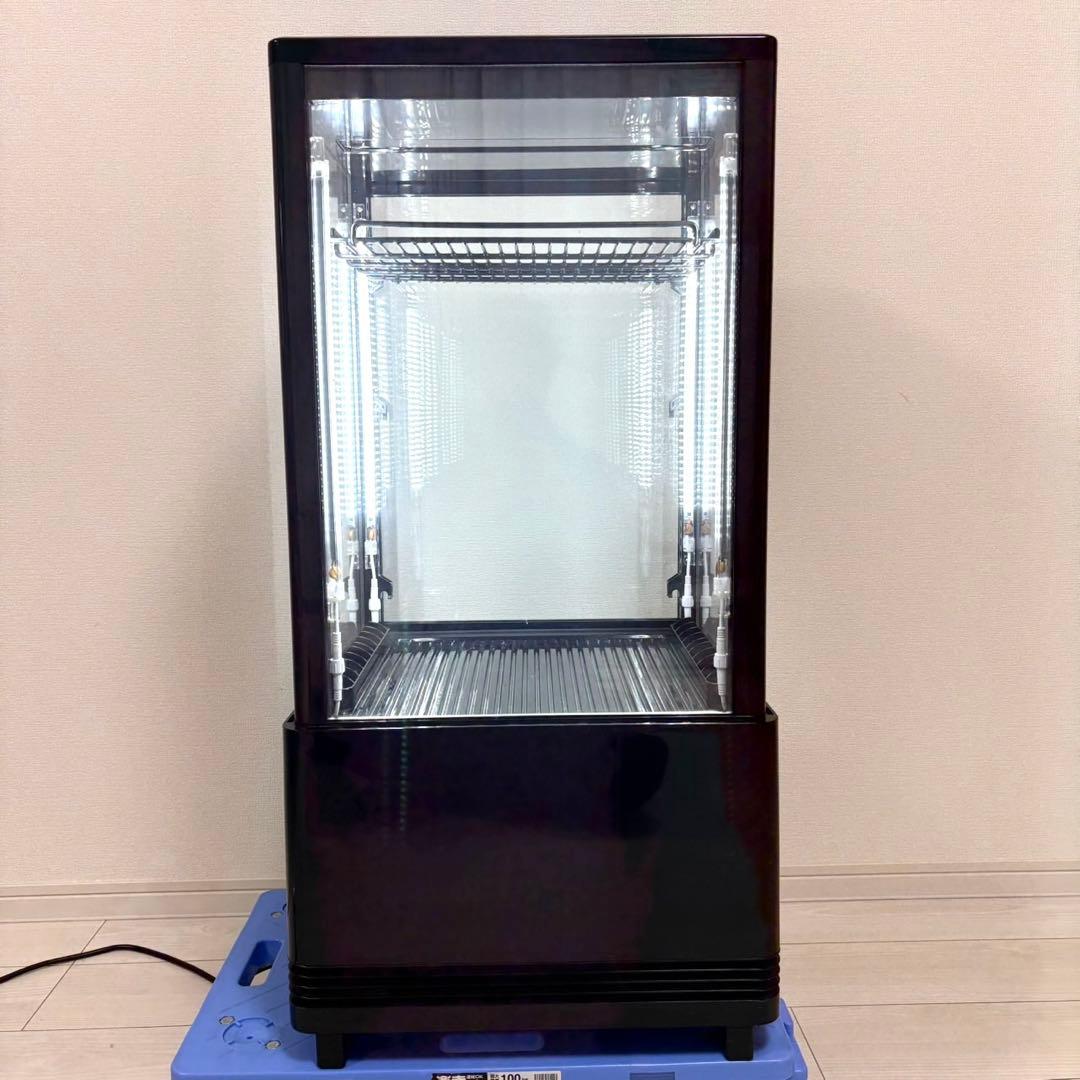 ② レマコム R4G-74SLB 4面ガラス 冷蔵 ショーケース