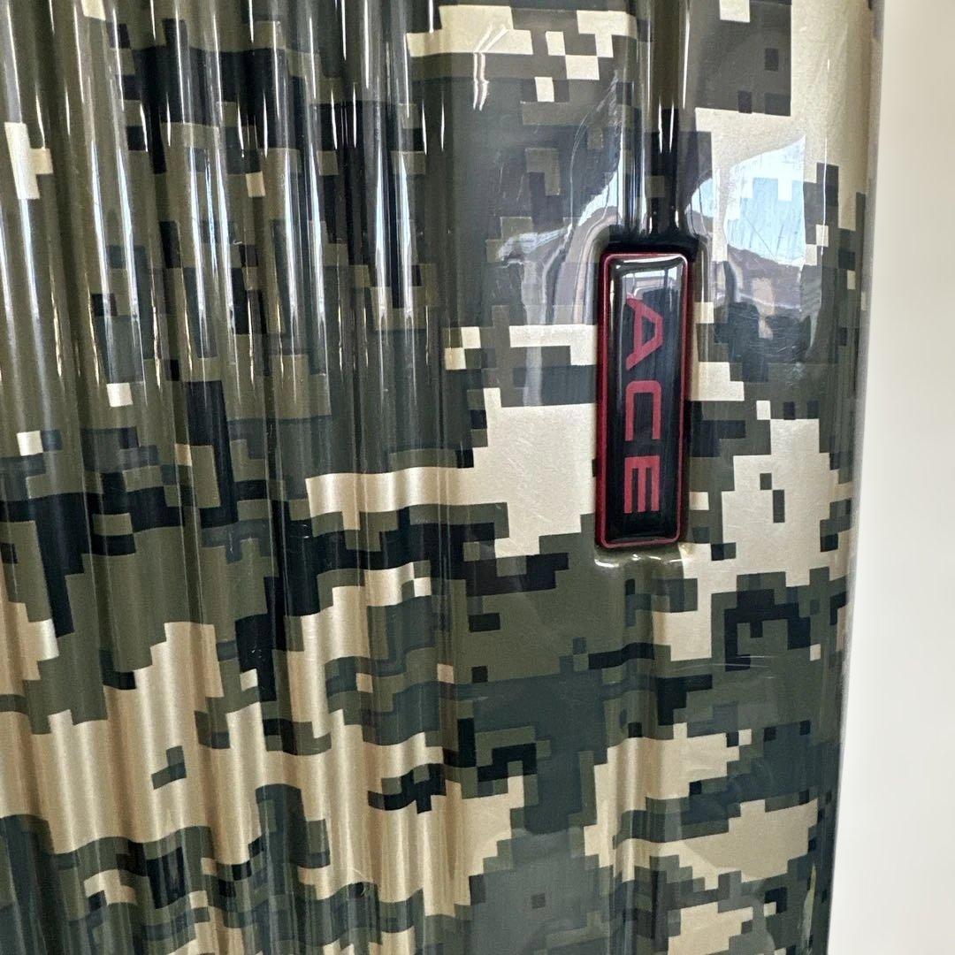 ACE 迷彩柄 キャリーケース